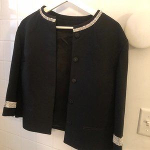 PRADA Vintage evening jacket, silk lined swarovski